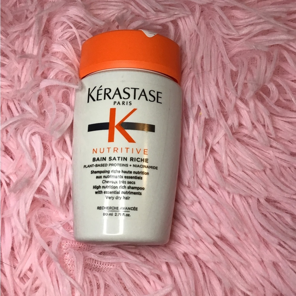 New Kérastase Nutritive Bain Satin Riche Shampoo Dry Damaged Hair